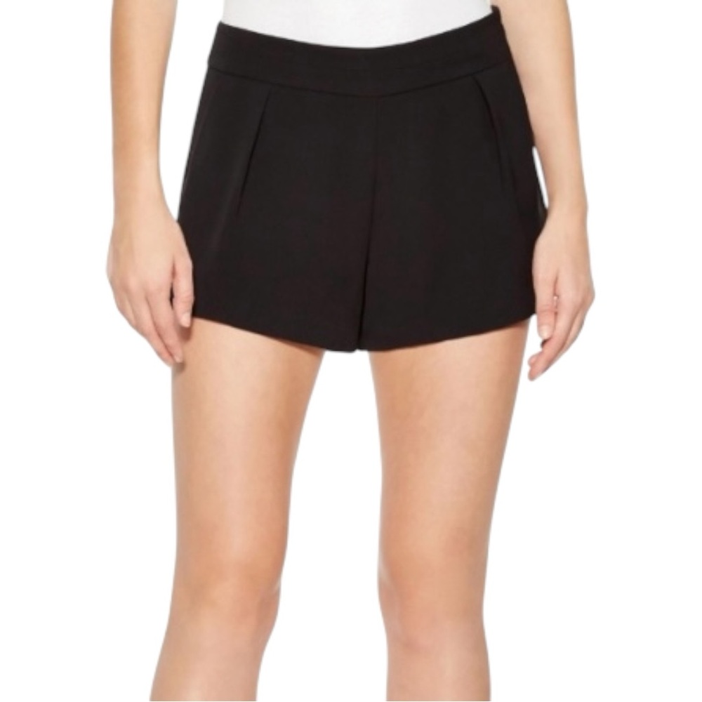 PARKER ☆ Black "ALDEN" Side Zip Dress Shorts ☆ Size 8 ☆ NWT $220.00